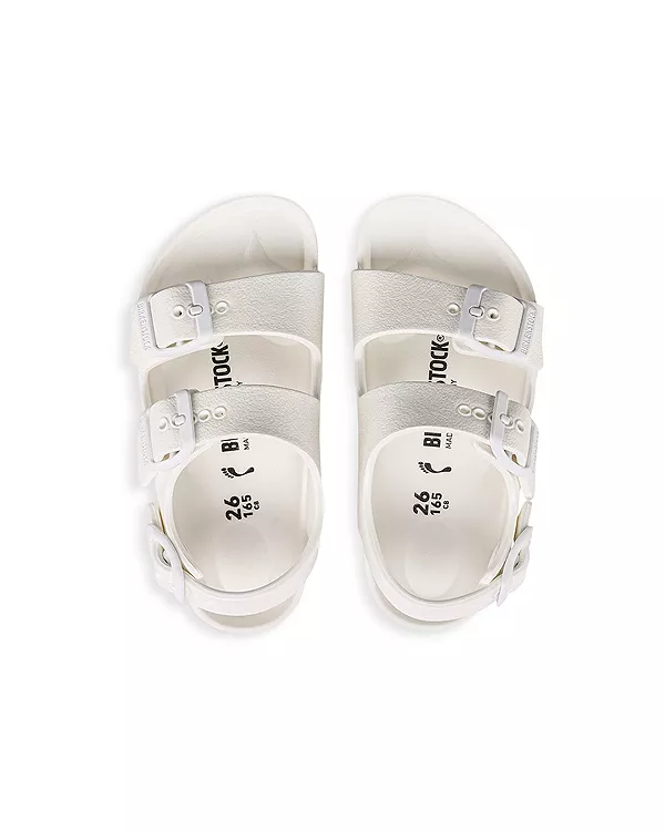 Сандалии Milano Eva унисекс для малышей Birkenstock, белый — фото 3