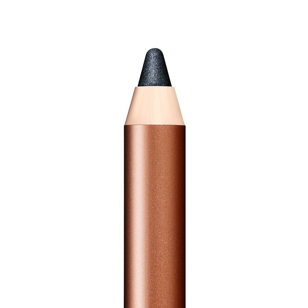 Подводка для глаз velvet love eyeliner pencil Zoeva, metallic smoky grey, вес 1.2 гр. — фото 3
