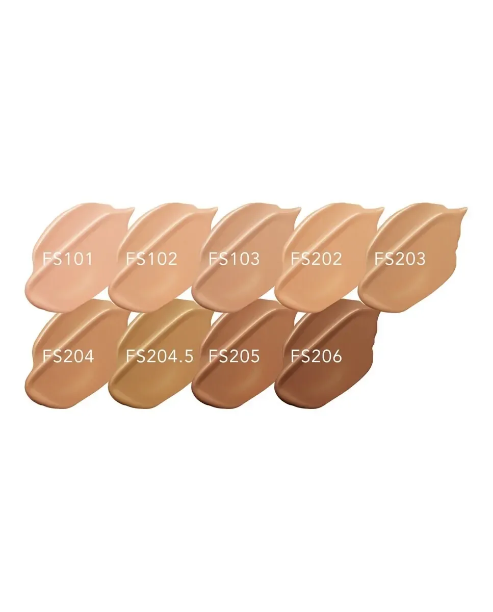 Тональная основа для макияжа Flawless Satin Moisture Foundation Sensai, 205 Mocha Beige — фото 3
