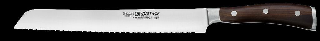 

Wüsthof Ikon - нож для хлеба, 23 см, двойной стержень