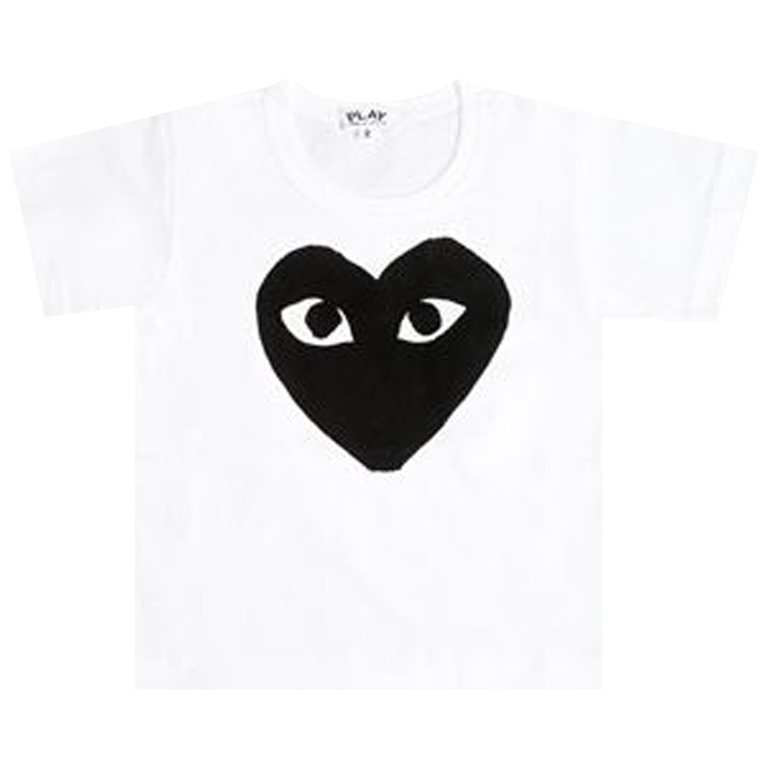 

Детская футболка Comme des Garçons PLAY с логотипом Big Heart, цвет Белый