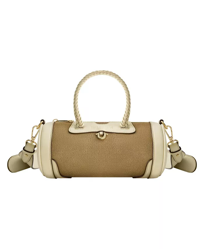 

Сумка-мешок Mini Duffel из замши через плечо True Religion, коричневый/бежевый