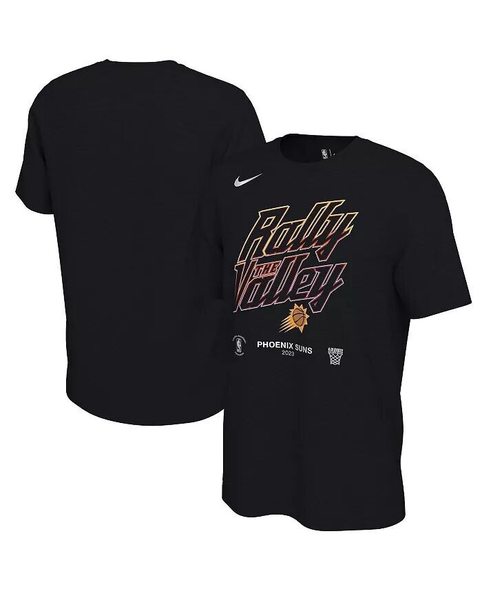 

Мужская черная футболка Phoenix Suns 2023 NBA Playoffs Mantra Nike
