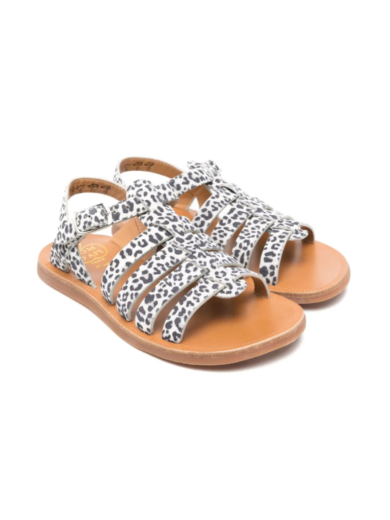 

Pom D'api сандалии Plagate Strap, коричневый