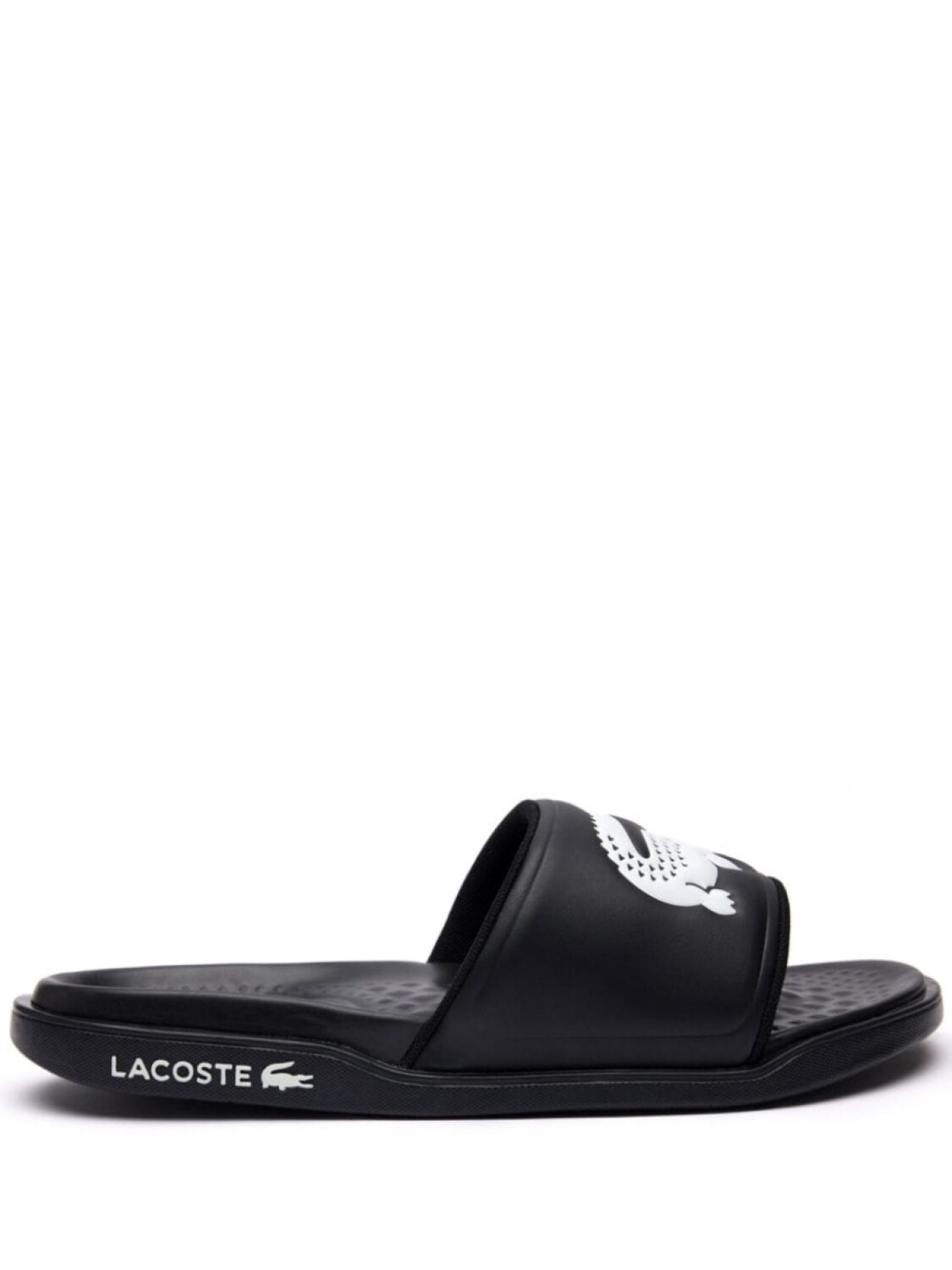 

Lacoste шлепанцы Croco Dualiste с логотипом, черный