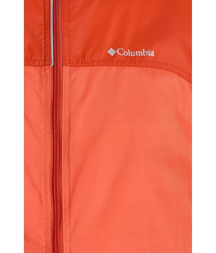 Дождевик Glennaker Rain Jacket Columbia Kids, Zing/Super Sonic — фото 3