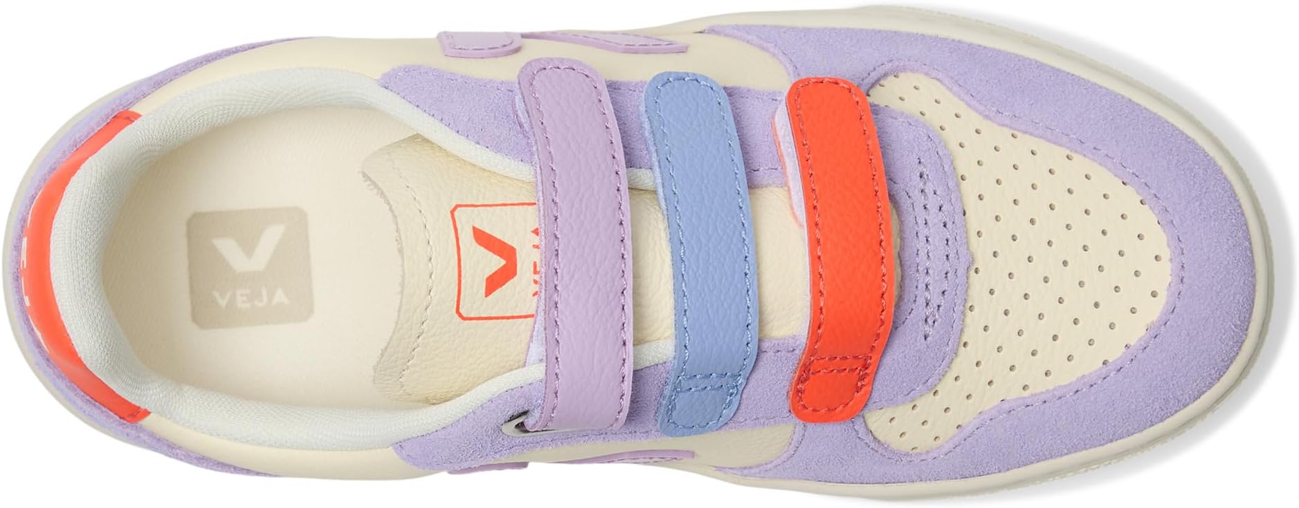 

Кроссовки VEJA Kids Small V-10, цвет Cashew Multicolor-orchid