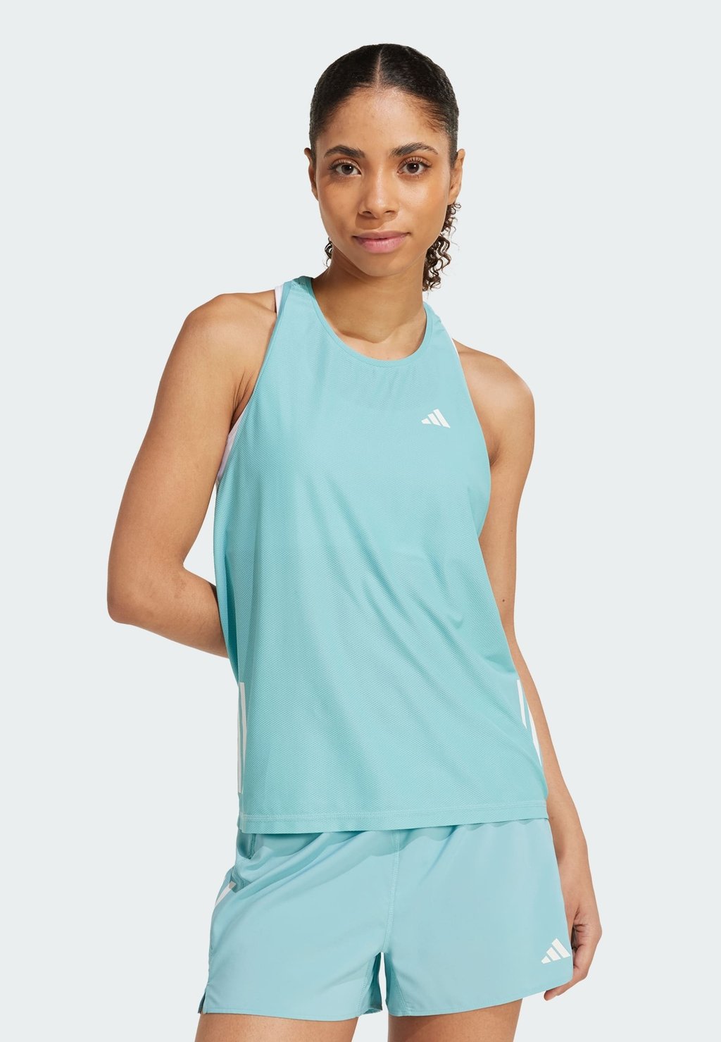 

Топ OTR B TANK Adidas Performance, светло-голубой