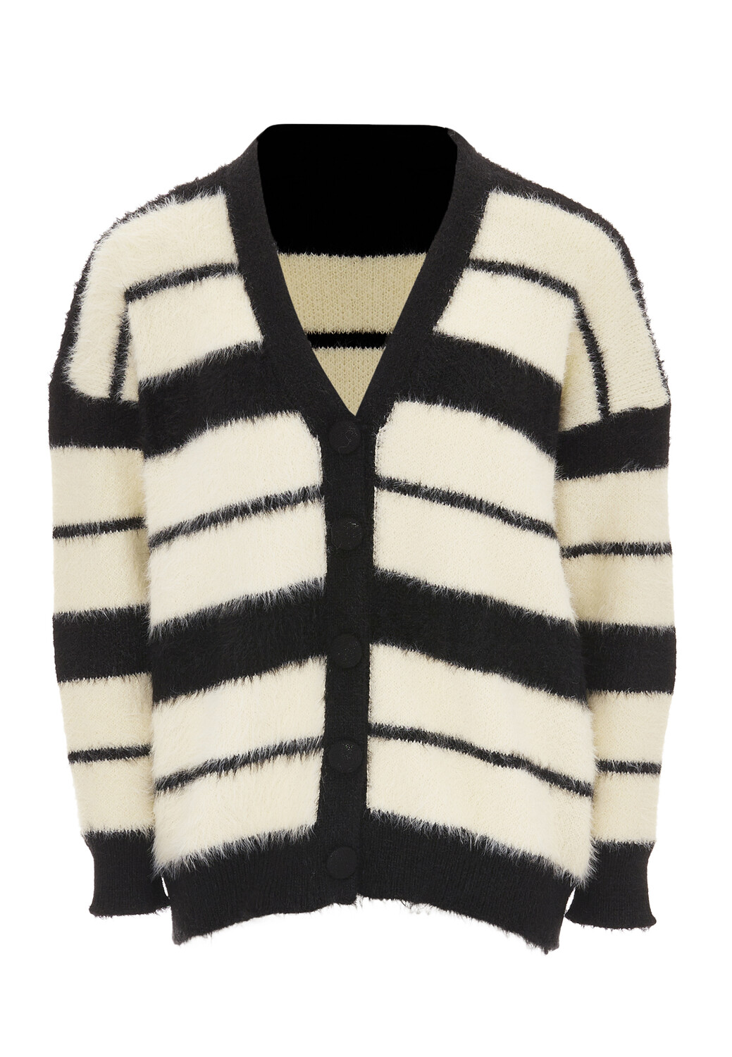

Толстовка Swirly Strickjacke, черный