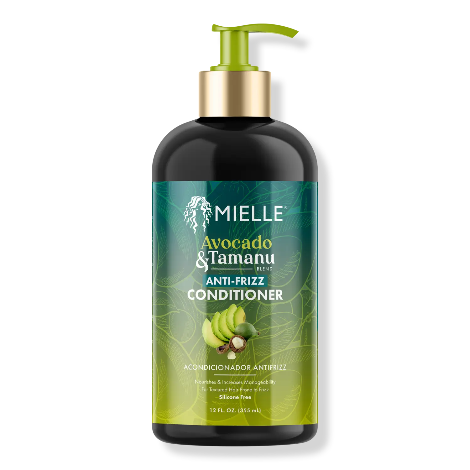 

Кондиционер против вьющихся волос с авокадо и таману Mielle