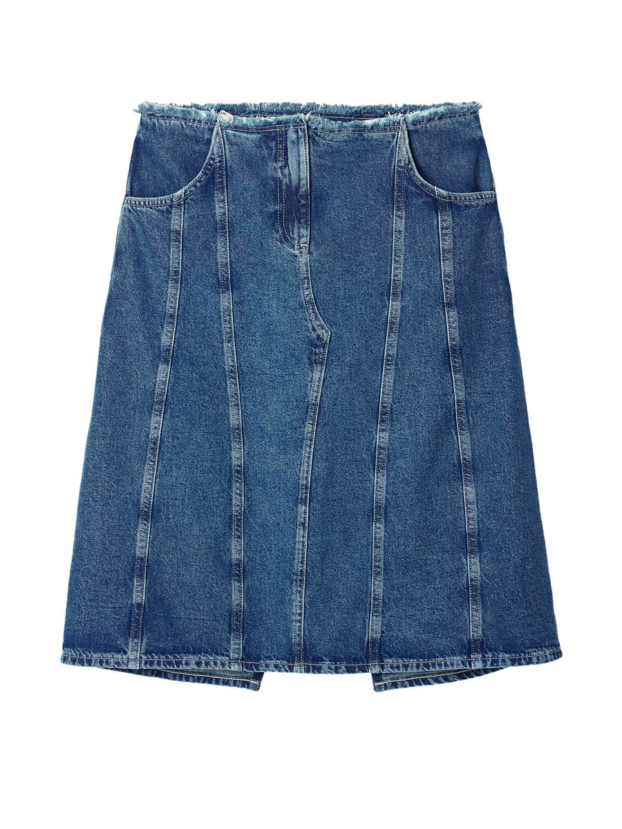 

Юбка миди Desigual Skirt, синий