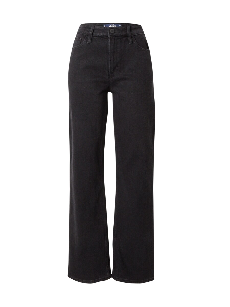 

Джинсы HOLLISTER Regular Jeans, черный деним