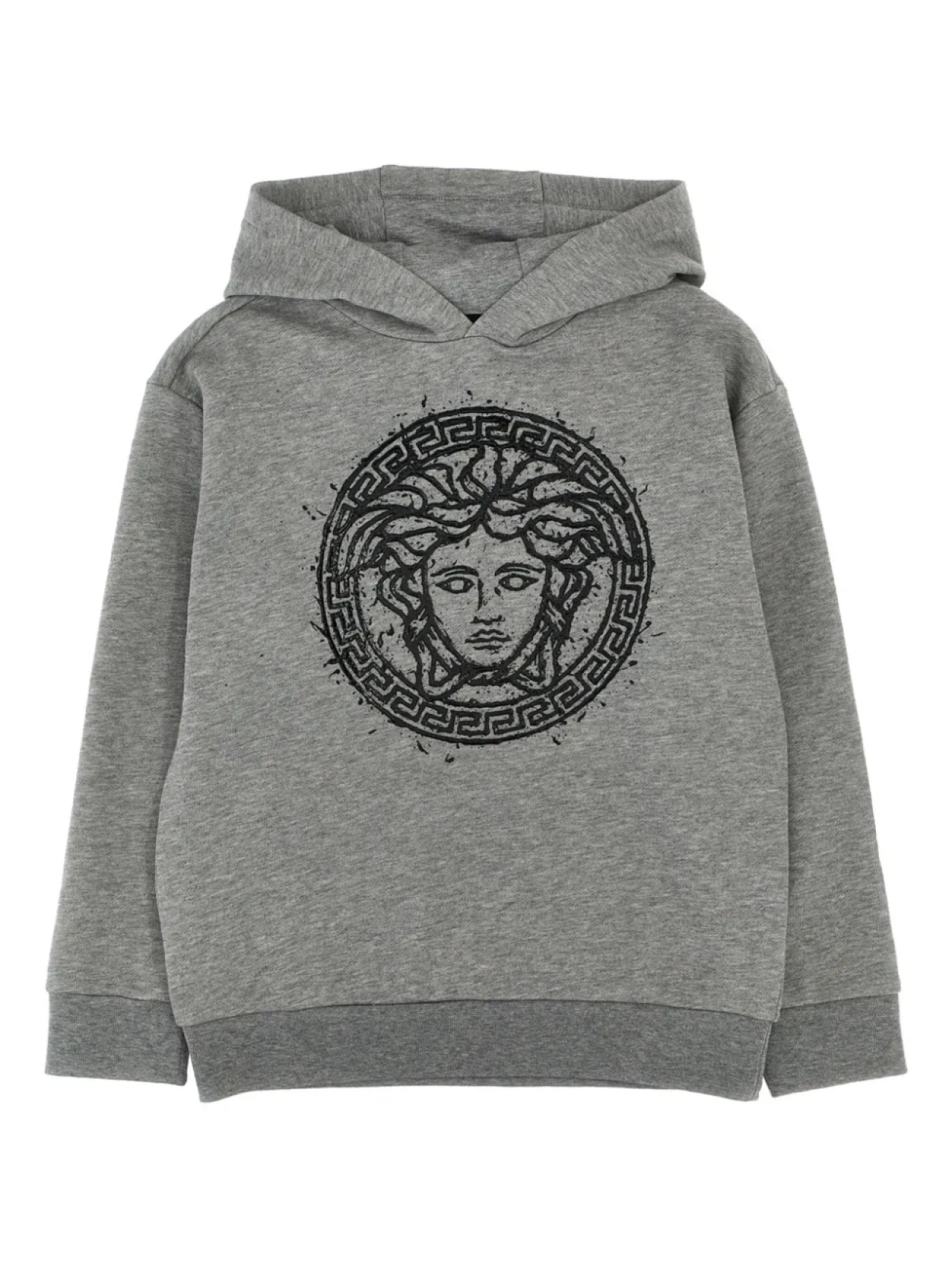

Толстовка с капюшоном Versace Kids Medusa Splash, серый