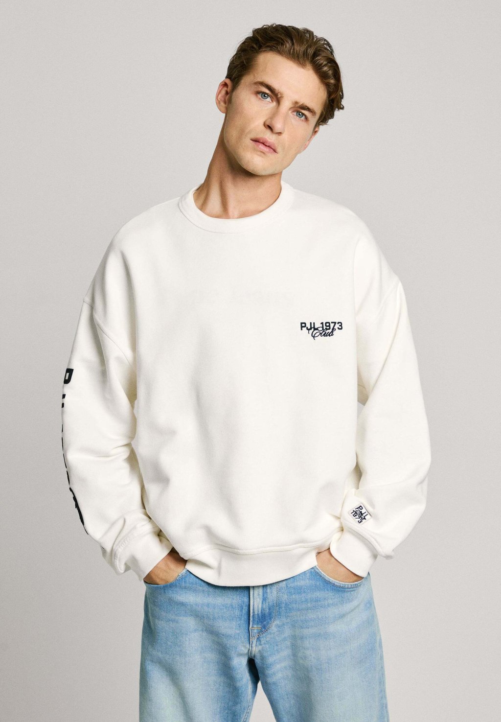

Толстовка COLVILLE CREW Pepe Jeans, кремовый