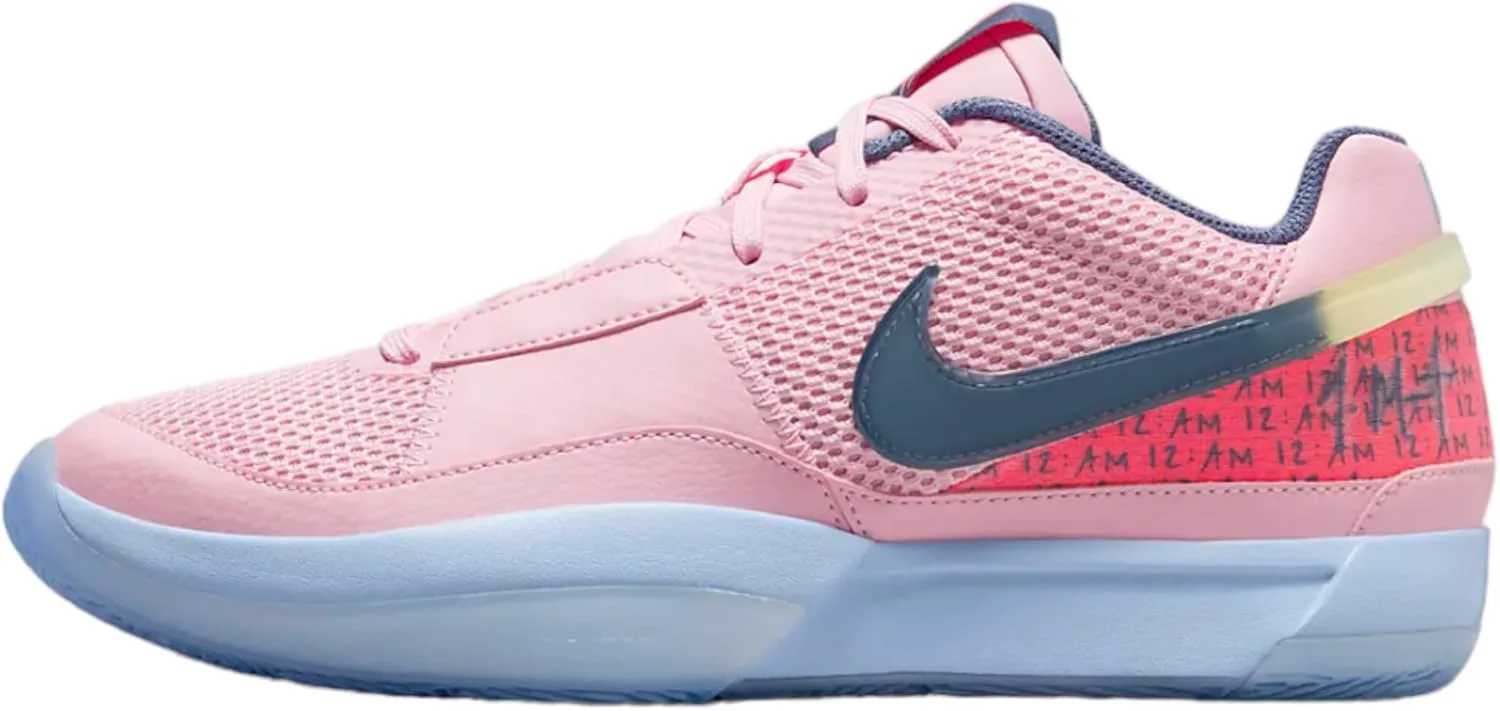 Баскетбольные кроссовки Nike Men's Ja 1, нежно-розовый/голубой — фото 2