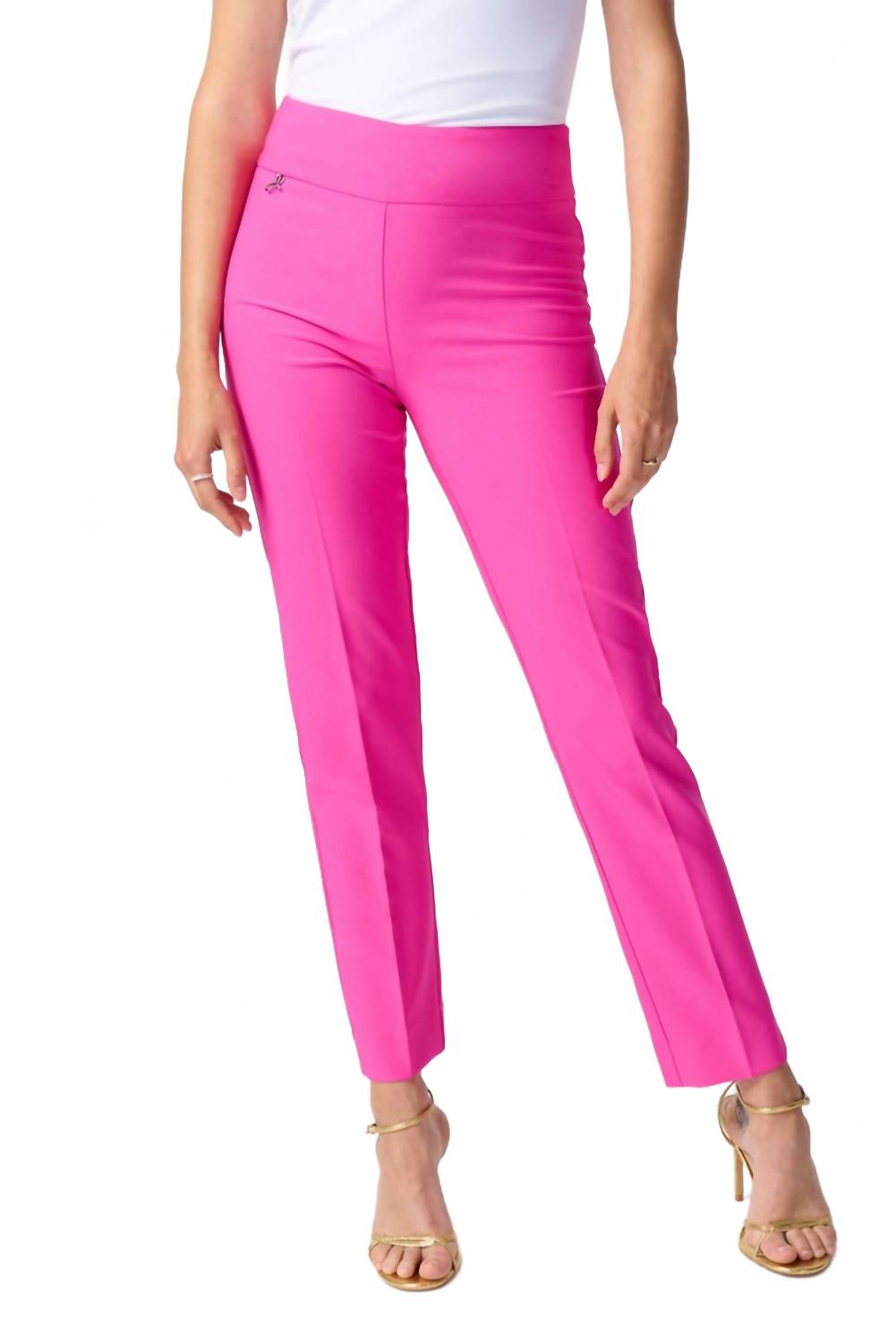 

Lux Twill Узкие Брюки в ультра-розовом цвете Joseph Ribkoff