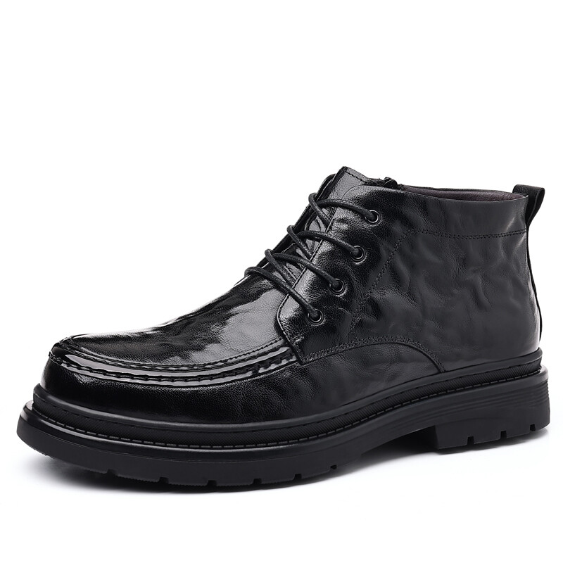 

Ботинки мужские Men"s Casual Men High-Top, черный Cachiotti