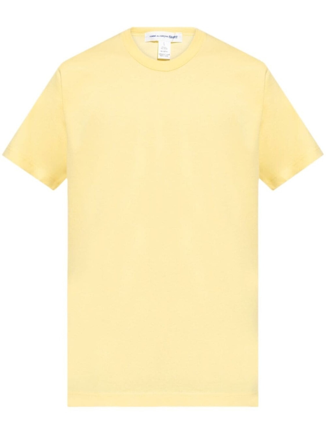 

Comme Des Garçons Shirt футболка с круглым вырезом, желтый