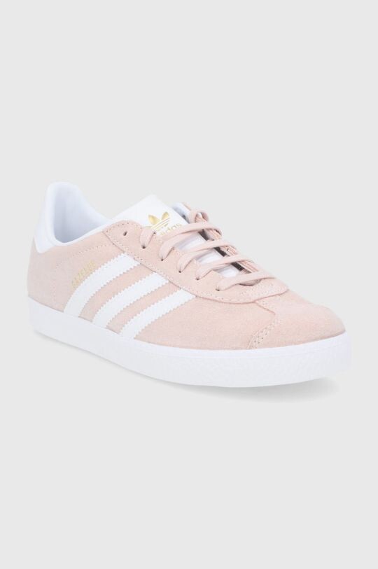 Замшевые кроссовки Gazelle H01512 adidas Originals, розовый — фото 2