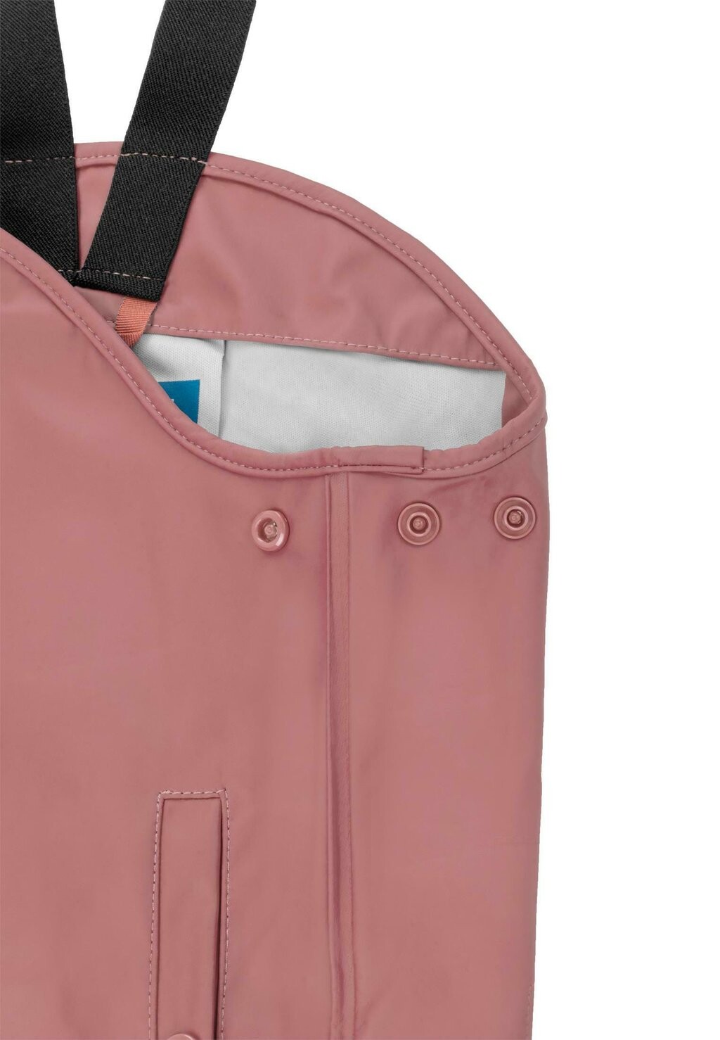 Дождевые брюки MIT HOSENTRÄGERN normani Outdoor Sports, светло-розовый — фото 3