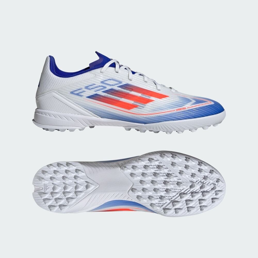 

Кроссовки Adidas F50 LEAGUE TF / Turf (training shoes), цвет White/Solar Red/Lucid Blue