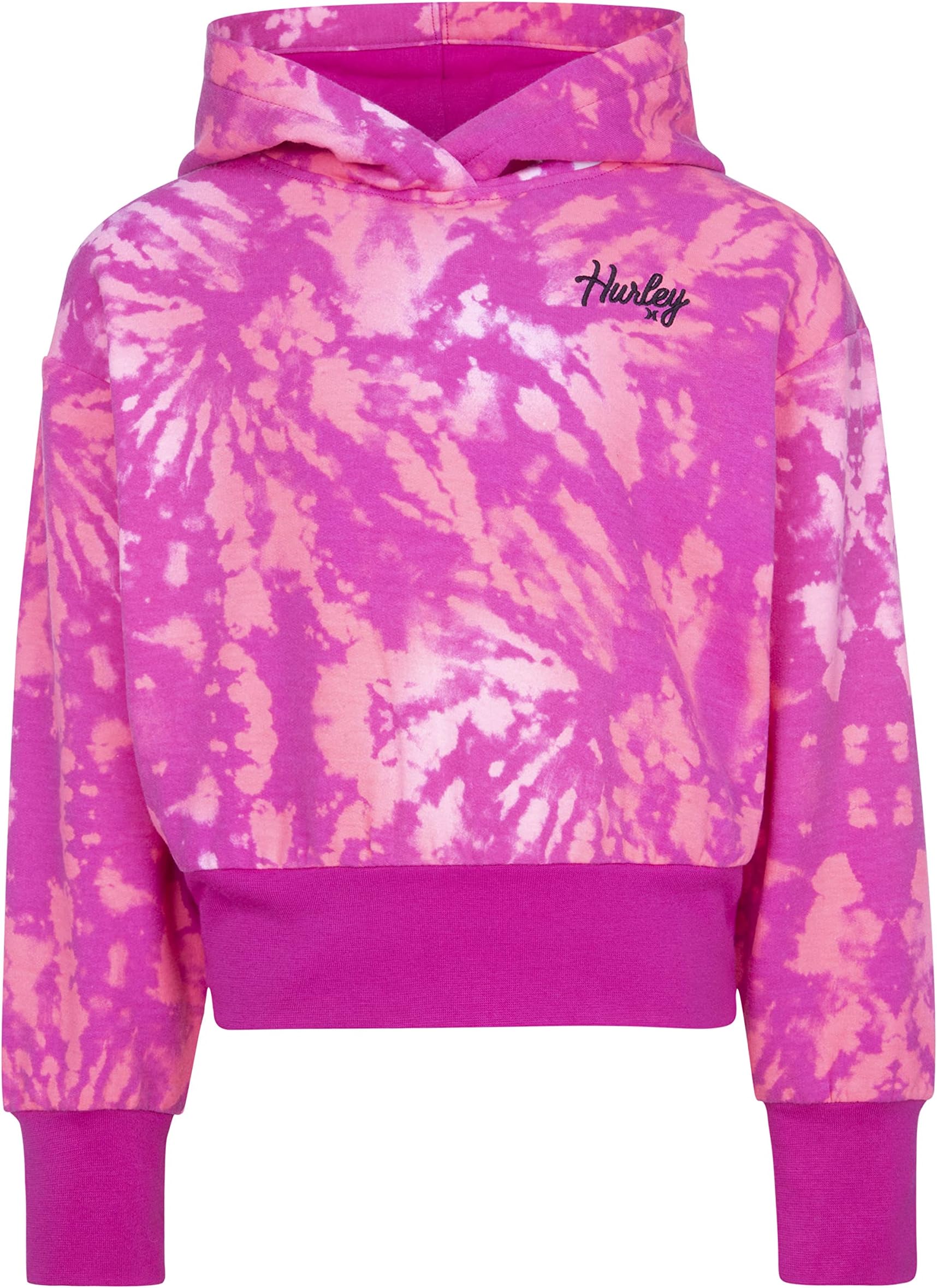 

Худи Hurley All Over Print Fleece Pullover Hoodie, цвет Electric Orchid