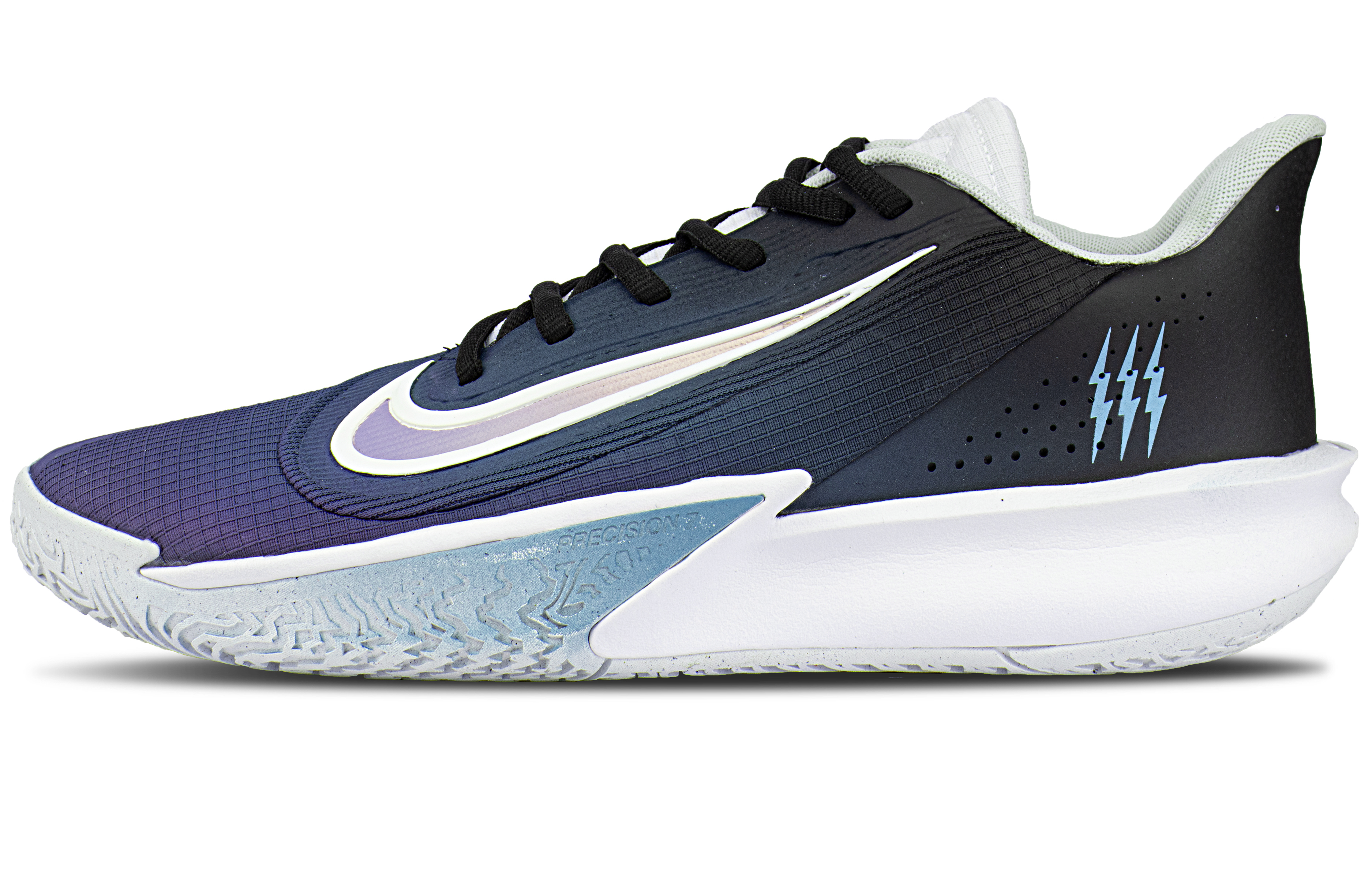 

Nike Баскетбольные кроссовки Precision 7 Low Top, мужские, черные