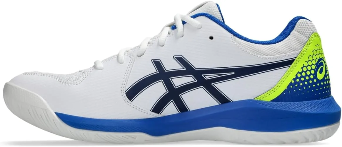 Мужские кроссовки для пикбола ASICS Gel-Dedicate 8, белый/черный — фото 4