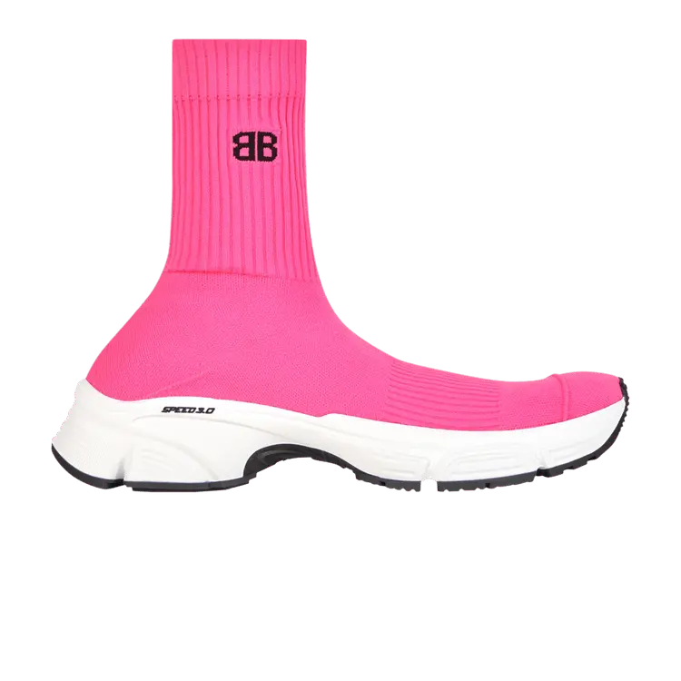 Кроссовки Balenciaga Balenciaga Wmns Speed 3.0 Sneaker 'Fluo Pink', розовый