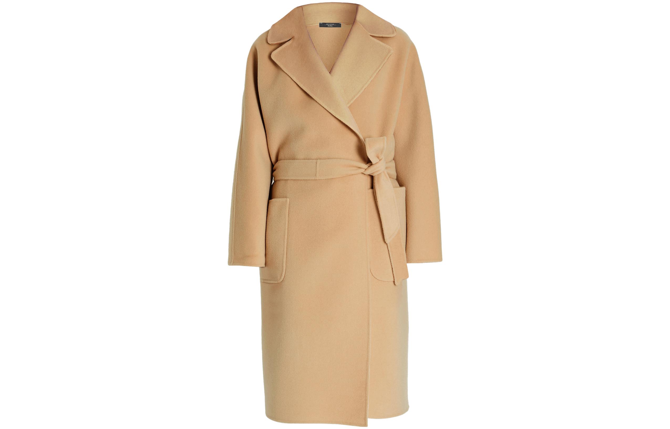 

Пальто женское верблюжьего цвета WEEKEND MaxMara, Camel