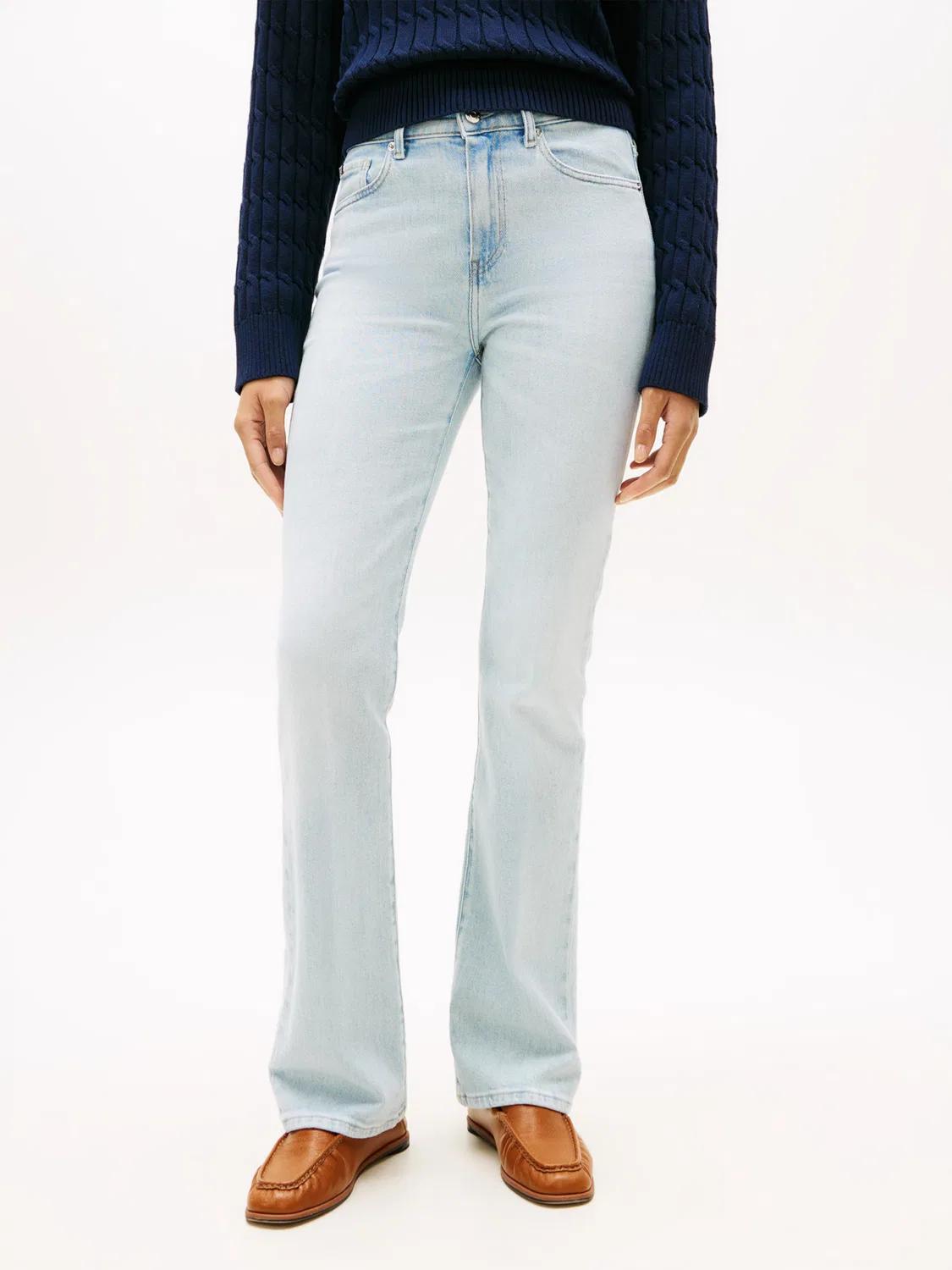 Джинсы-клеш 'TAM' Tommy Hilfiger, Pastel Blue — фото 3