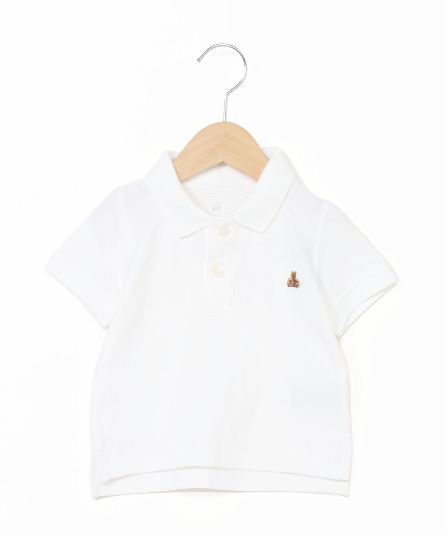 (K)babyGap поло рубашка GAP, OPTIC_WHITE_V6 — фото 3