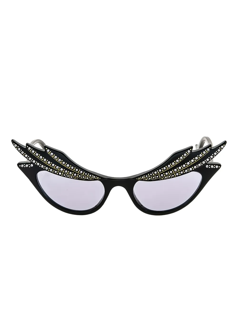 

Солнцезащитные очки в оправе 'кошачий глаз' Gucci Eyewear, черный