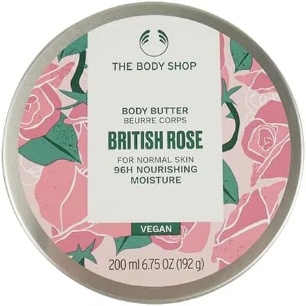 Крем для тела Body Butter с розой, The Body Shop, 200 мл