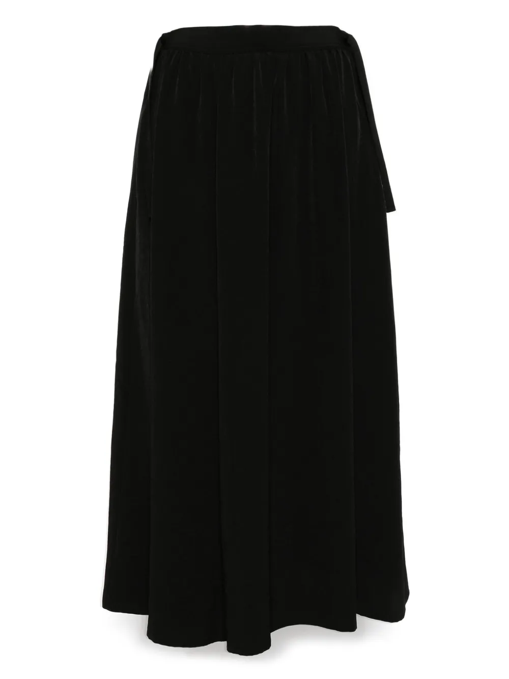 

Брюки со сборками Yohji Yamamoto, черный