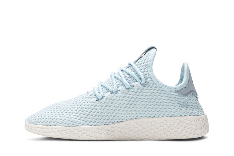 Кроссовки adidas Pharrell x Tennis Hu J 'Ice Blue', синий — фото 4