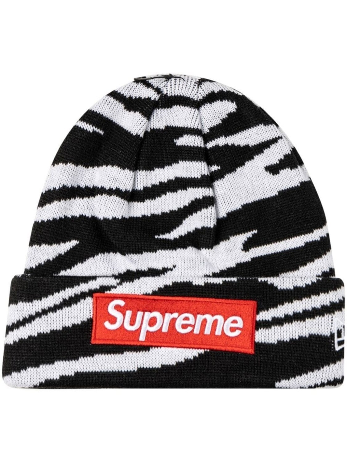 

Шапка-бини Supreme из коллекции X New Era Box Logo, черный