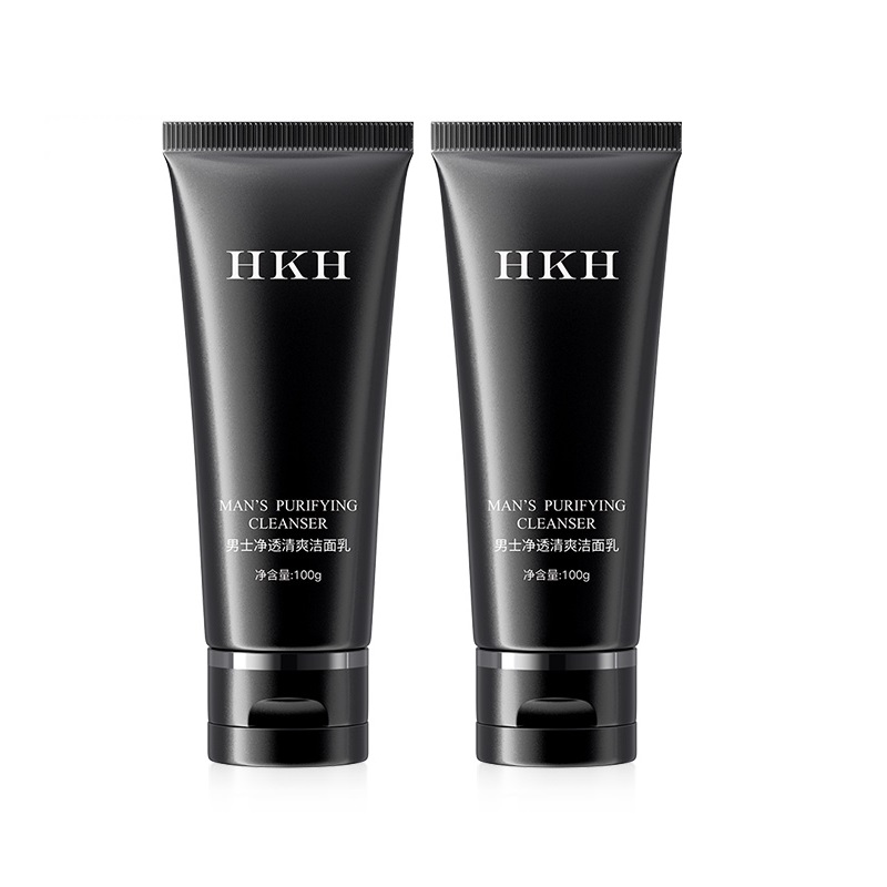 

Очищающее молочко для мужчин с увлажняющим эффектом и контролем жирности HKH, h men's oil control hydrating cleanser lotion 100g*2 pcs