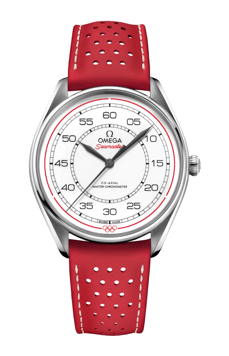 

Seamaster olympic official timekeeper 39,5 мм, сталь на коже - лимитированная серия - 522.32.40.20.04.004 OMEGA