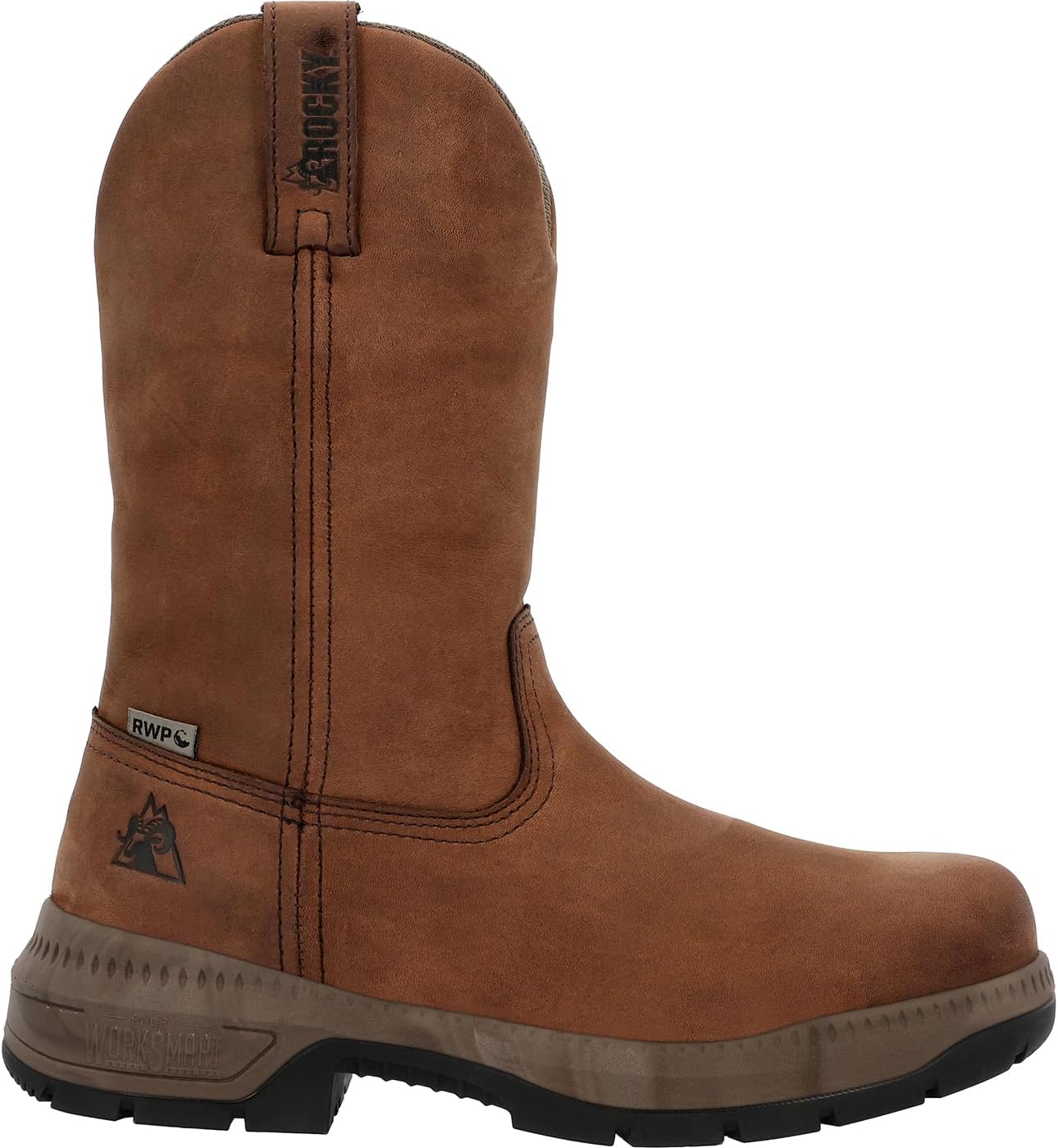 

Водонепроницаемые ботинки ROCKY Worksmart с композитным носком, 28 см, коричневый