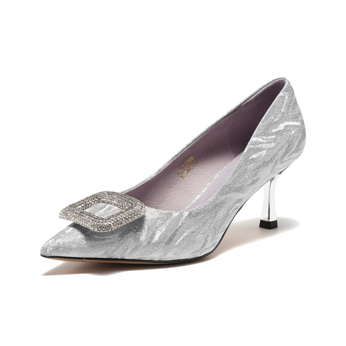 

Туфли женские на высоком каблуке St&Sat, цвет Silver Gray