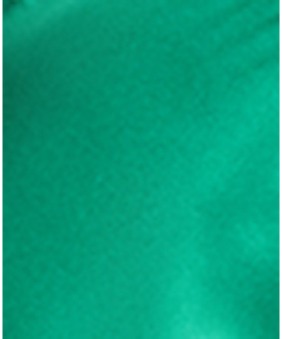 Платье из шармеза с воротником-хомутом для юниоров Morgan & Company, Emerald — фото 4