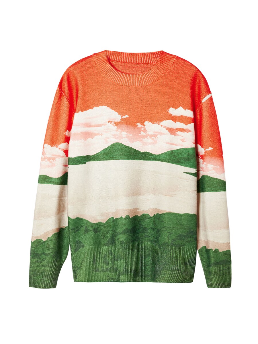 

Свитер Desigual Sweater, оранжевый