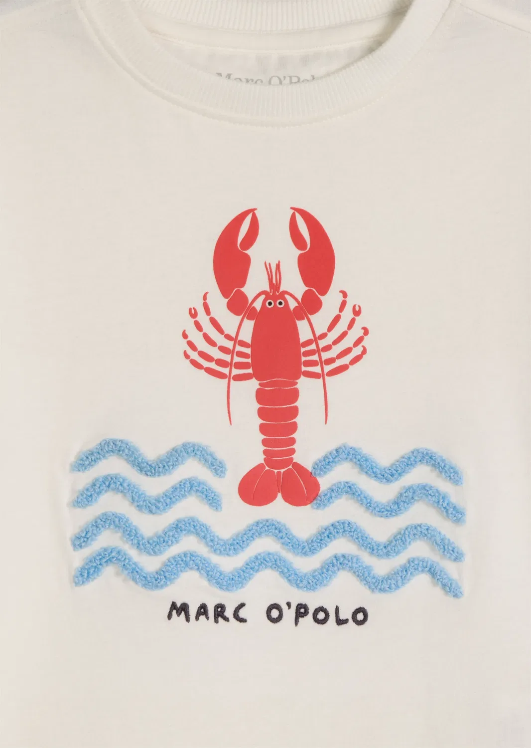 Футболка из органического хлопка Marc O'Polo, белый — фото 3