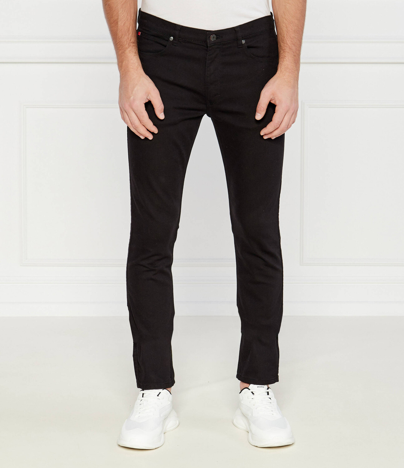 

Джинсы HUGO hugo 734 slim fit, черный