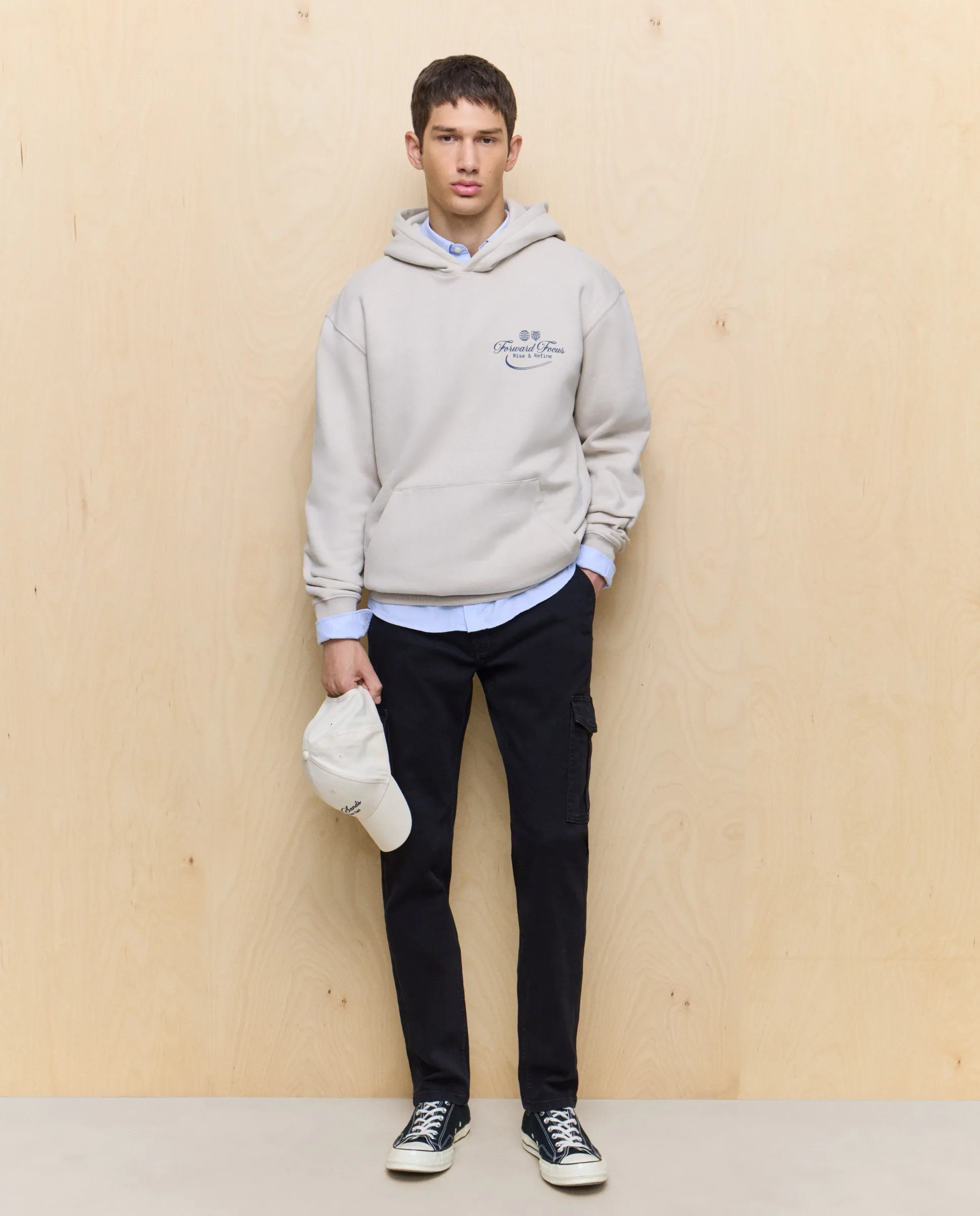 

Мужские джинсы-вакеро скинни с множеством карманов, эластичные Easy Wear, черный