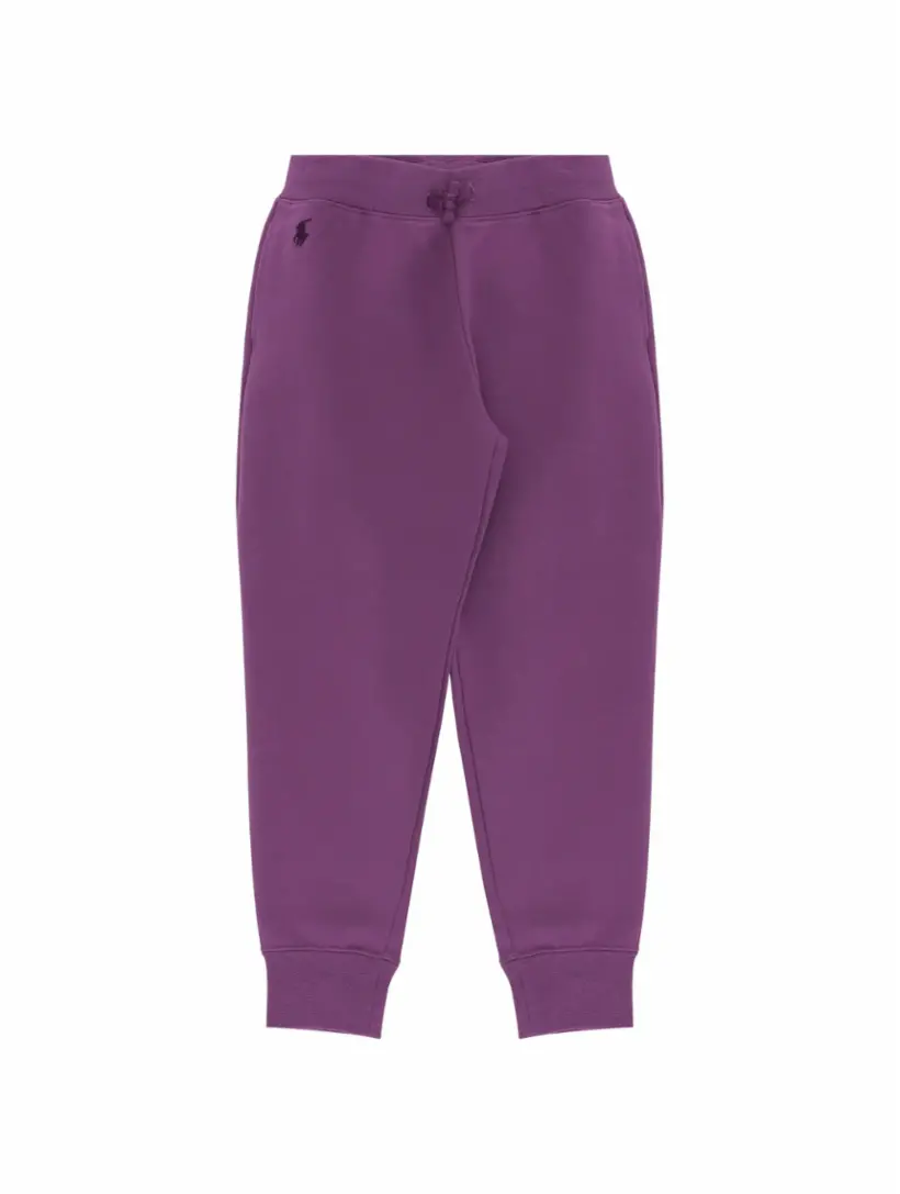 

Хлопковые джоггеры с логотипом Ralph Lauren, фиолетовый