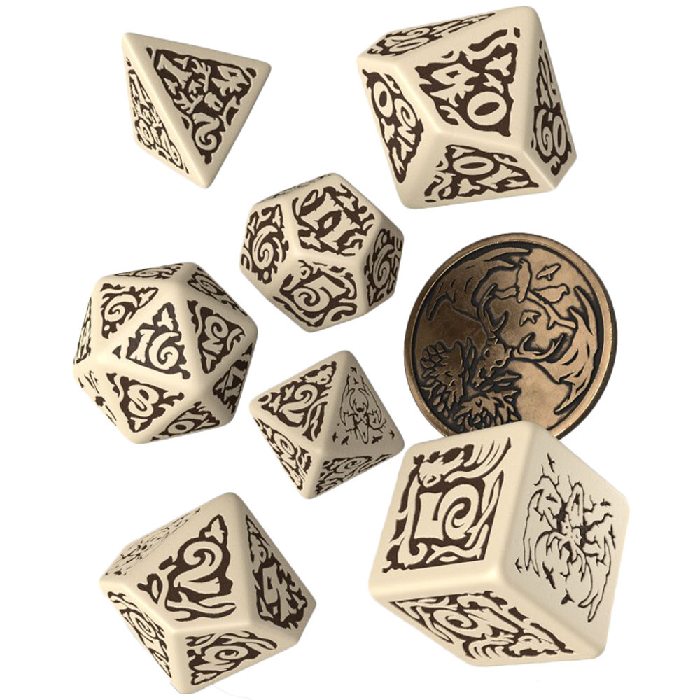 

Аксессуары Q-Workshop The Witcher Dice Set: Leshen - Master of Crows