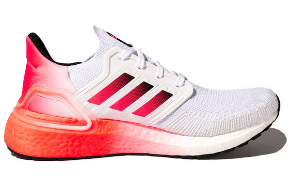 Кроссовки ультра буст 20 Adidas, белый — фото 2