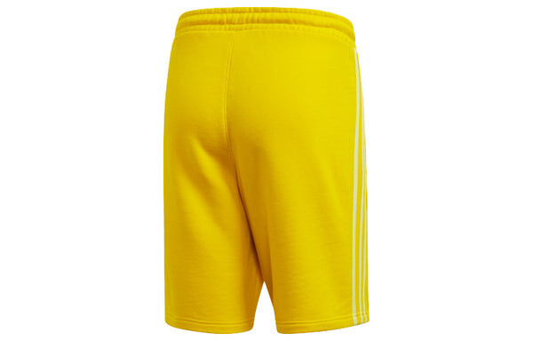 Шорты оригинальные blc 3 s короткие полосатые повседневные спортивные шорты Adidas, желтый — фото 2
